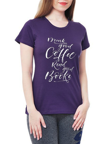 461134-29 футболка женская, фиолетовая
