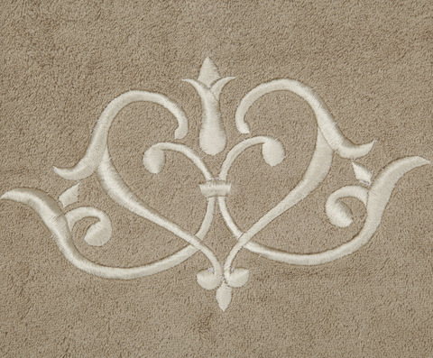 Полотенце 110х150 Old Florence Ванити песочное