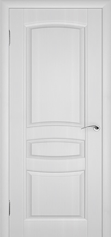 Дверь Ростра Этюд, ПВХ, цвет белоснежный, глухая