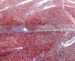 Бисер некалиброванный, 450 гр, размер 12/0, пр-во Китай