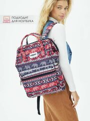 Рюкзак с отделением для ноутбука до 15,6" (Бохо слоны)