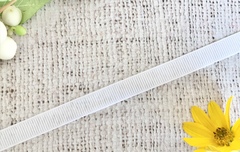 Лента репсовая, ш. 1 см, белый