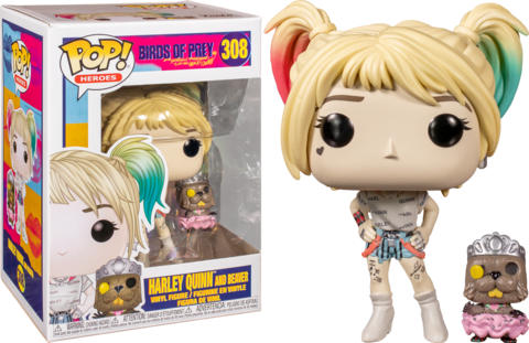 Фигурка Funko POP! DC. Birds of Prey: Harley Quinn and Beaver (308)