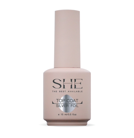 TOP COAT SILVER FOIL 2.0 15 ml