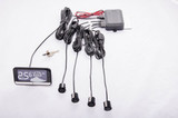 Парковочный радар СТ PTS 410V10 (4 датчика) black ЖК дисплей Парковочный радар СТ PTS 410V10 (4 датчика) black ЖК дисплей
