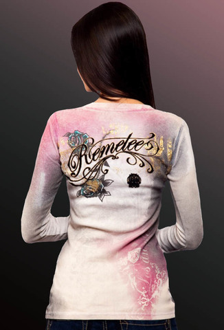 Remetee | Пуловер женский RM3957 от Affliction спина