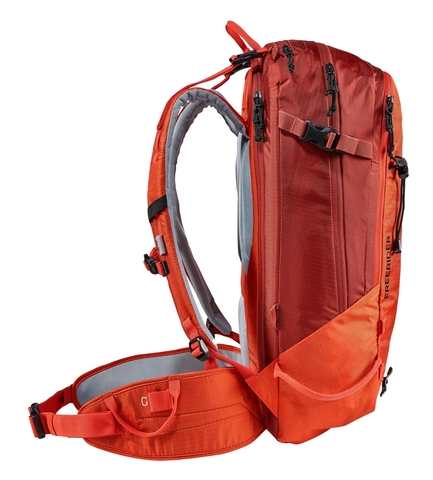 Картинка рюкзак для сноуборда Deuter freerider 30 papaya-lava - 11