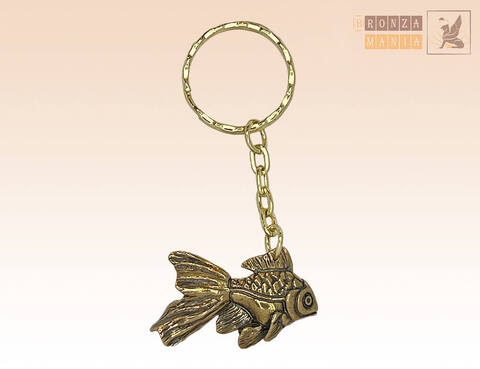 брелок Золотая рыбка большая