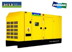 Дизельный генератор AKSA AD 330 в кожухе с АВР