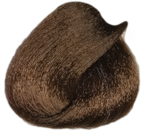 6.86 Тёмный блонд шоколадный паприка перманентный краситель BRELIL Prestige 100 мл