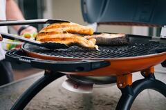 Газовый гриль O-GRILL 900MT bicolor black-green + адаптер А