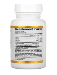 California Gold Nutrition, DHA 700, рыбий жир фармацевтической степени чистоты, 1000 мг, 30 рыбно-желатиновых капсул