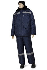 Костюм "Мастер" утепленный т/син. (тк. оксфорд) с СОП (1270)