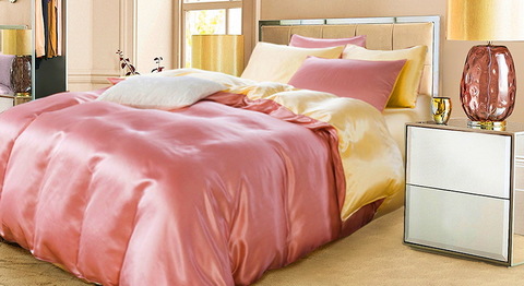 Постельное белье 2 спальное евро Luxe Dream Elite Коралловый