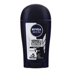 Antipersperant \ Антиперсперант \ Antiperspirant Nivea Men Невидимая Защита для черного и белого защита от пота и следов на одежде твердый