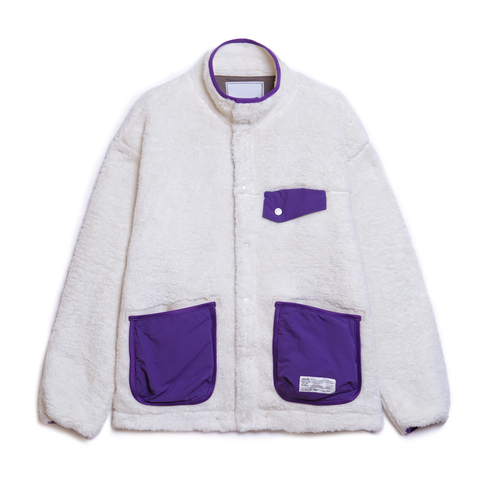 LIBERAIDERS PILE FLEECE JACKET BELIEF MOSCOW