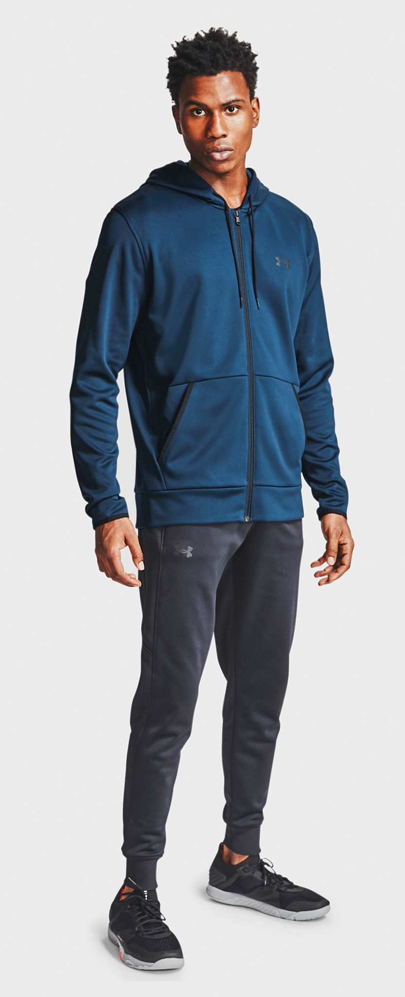 Under armour fleece zip new arrivals