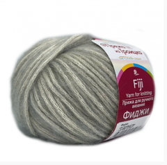 Пряжа "Фиджи", 20% мериносовая шерсть, 60% хлопок, 20% акрил, 50 г - 95 м, суровый лен