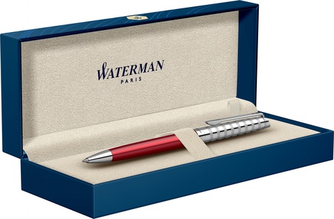 Ручка шариковая Waterman Hemisphere 2020 Deluxe Marine Red CT (2118292)