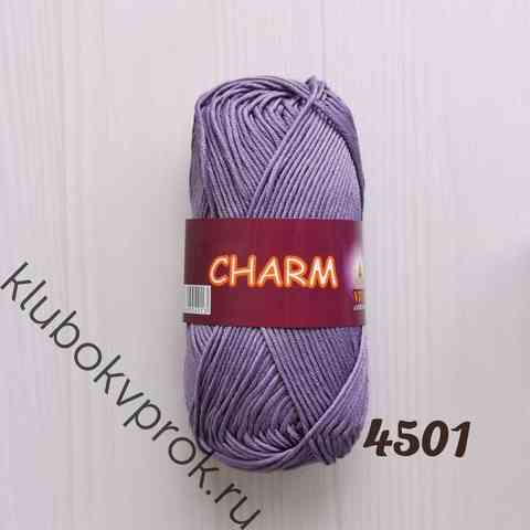 CHARM VITA COTTON 4501, Серый сиреневый