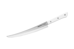 Нож кухонный для нарезки 23см Samura Harakiri SHR-0046WT/K