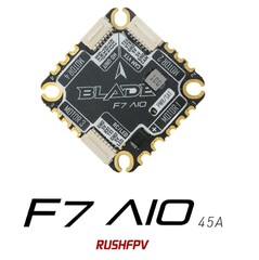 Полётный контроллер RUSHFPV BLADE F7 + ESC 4in1 45A AIO Stack