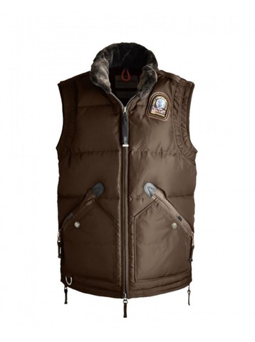 ЖИЛЕТКА PARAJUMPERS KOBUK MAN DOWN VEST BROWN