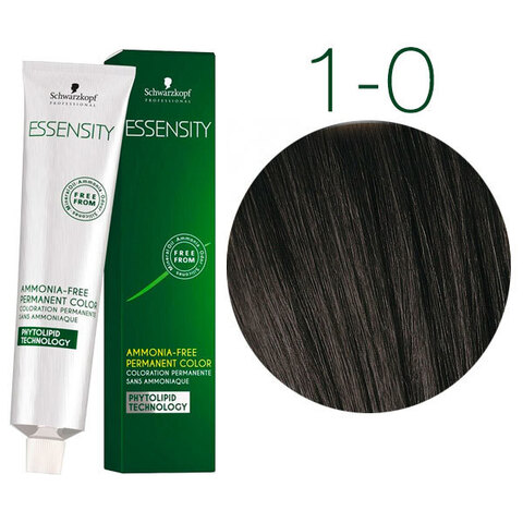 Schwarzkopf Professional Essensity 1-0 (Черный натуральный) - Безаммиачный краситель для волос