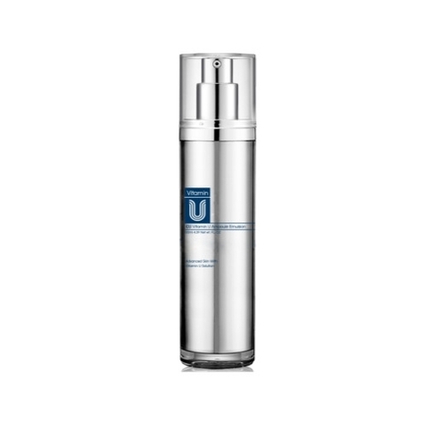 ПЕПТИДНАЯ АМПУЛЬНАЯ ЭМУЛЬСИЯ CUSKIN CU с витамином U и волюфелином VITAMIN U AMPOULE EMULSION 130 мл