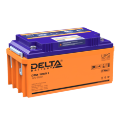 Аккумуляторная батарея DELTA BATTERY DTM 1265 I