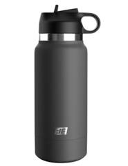 Серый мастурбатор в виде бутылки F*ck Flask - 