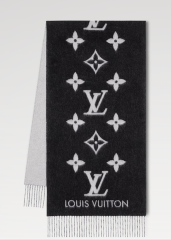 Шарф Louis Vuitton Reykjavik черный