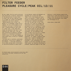 Pleasure Cycle / Peak Oil / 13 / 11