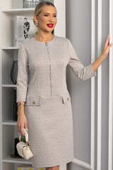 Платье Леди Мери НЬЮ (бежевое) П13668-19М LT Collection