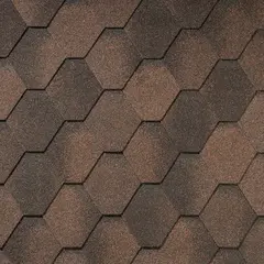 Гибкая черепица Rombica Медь Quiet Tile ( Тихая черепица )