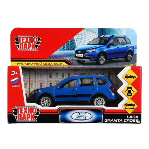 Машина ТЕХНОПАРК Lada Granta Cross синий