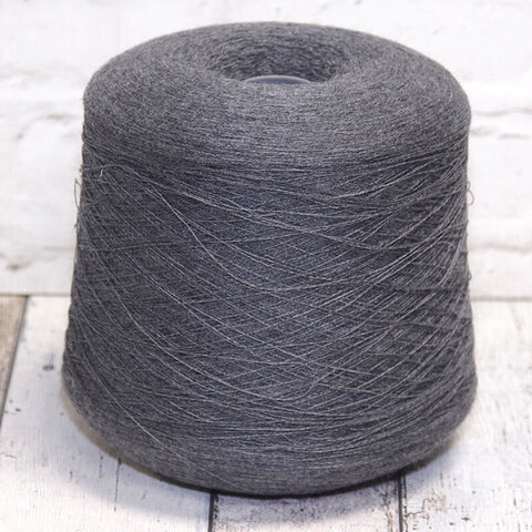 Меринос гребенной 2/48 серый меланж
