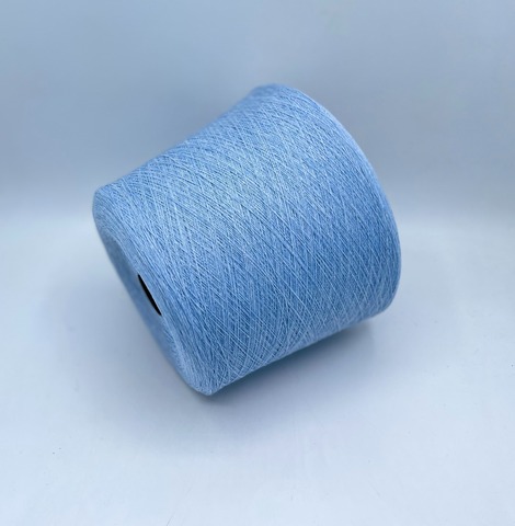 Zegna Baruffa (пр.Италия),art-Supergeelong  1/15 1500м/100гр.100%меринос , цвет-Голубой меланж(712/19/656) арт.36658