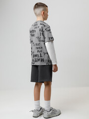 шорты  для мальчика  КР 400858/антрацитовый 3902 к596