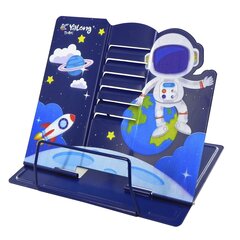 
          Подставка для книг Yalong, 210х185 мм, регулируемый угол наклона, металлическая, цвета ассорти, с рисунком