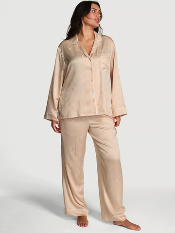 ПИЖАМА САТИНОВАЯ БРЮЧНАЯ VICTORIA'S SECRET