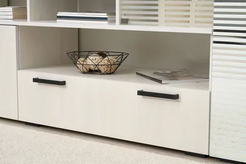 Гостиная Денди ГС-02 ясень белый