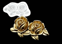 Силиконовый молд Две Розы