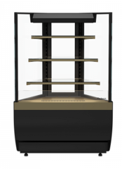 Холодильная витрина Carboma Cube 2 KC70 VV-3-1 STANDARD без боковин (версия 2.0) (9005-0109)