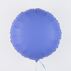 Г 18''/46 см, Круг, Матовый, Голубой Лотос, 1 шт.