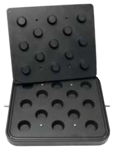 Форма для тарталетницы Kocateq DHTartmatic Plate 35 (cupcake, верхний ? 50 мм, нижний ? 35 мм, 13 шт.)