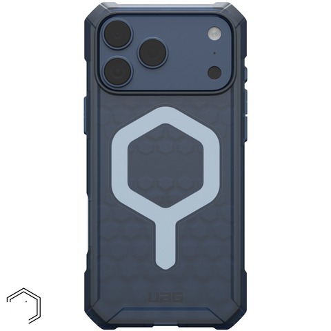 Чехол Uag Essential Armor Case для iPhone 17 Pro Max, Голубой | Cloud Blue