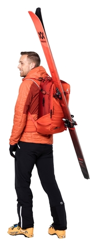 Картинка рюкзак для сноуборда Deuter freerider 30 papaya-lava - 6