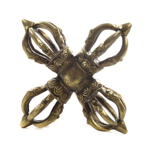 ДЕКОР PAPERWEIGHT 4CROWNS GOLD