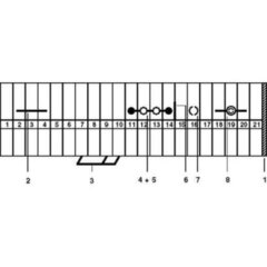 UVKB 4-FS(6-2,8-0,8)-Проходные клеммы